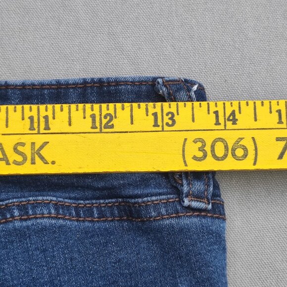 Buffalo jeans Aubrey women's sz 4 ink blue colour High rise Stretch Ankle grazer - Picture 10 of 14